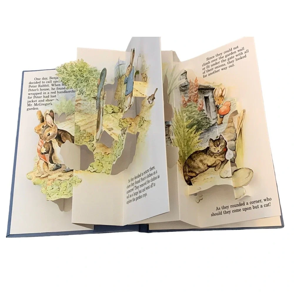 3 Peter Rabbit A Pop-Up Book's Come's Home, Visits Peter Rabbit, Mr. McGregor's‎